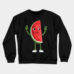 watermelon watermelon lover fruit summer fruit lover melon funny cute watermelons summer fruit watermelon day Crewneck Sweatshirt